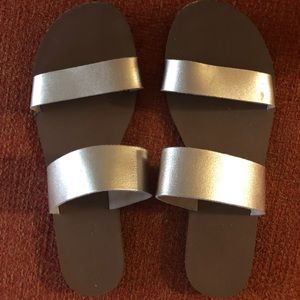 J. Crew Gold Sandals